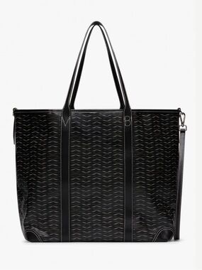NWT VOILE BLANCHE ROOM 1 LARGE TOTE BAG in BLACK